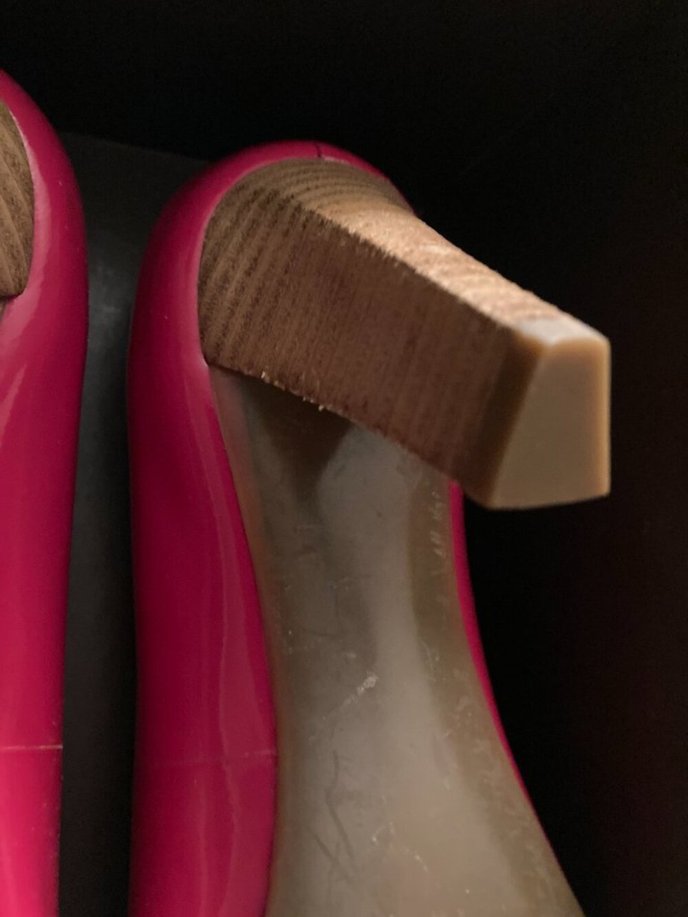 Coach Fuchsia Patent Leather Pumps - size 8 - Picture 2 of 8
